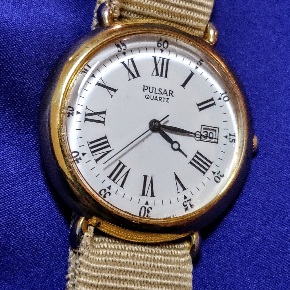 Pulsar By Seiko Classic Roman Numerals Men's Watch